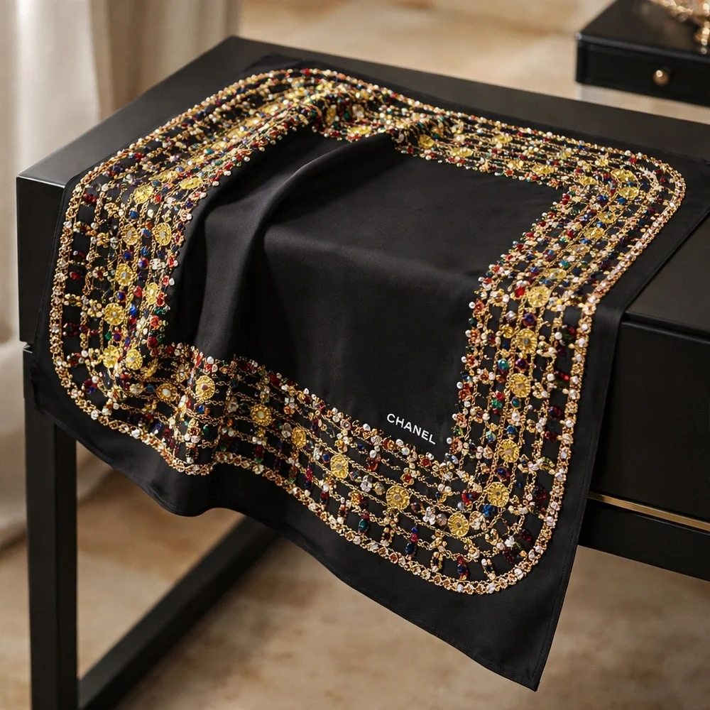 CHANEL elegant silk